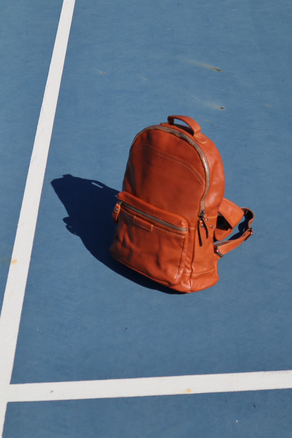 Florence Backpack in Cognac