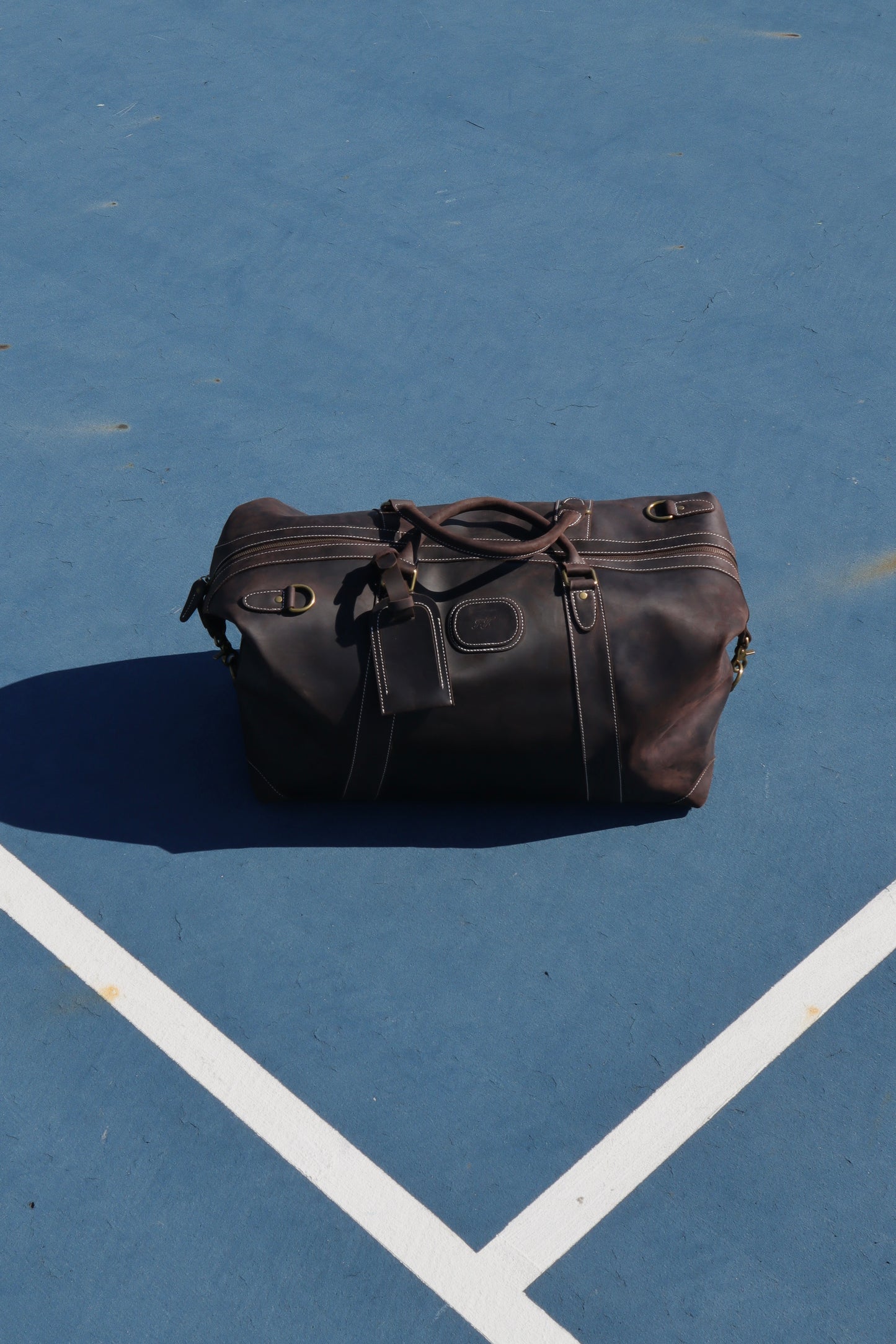 Ferrucci Duffle in Brown