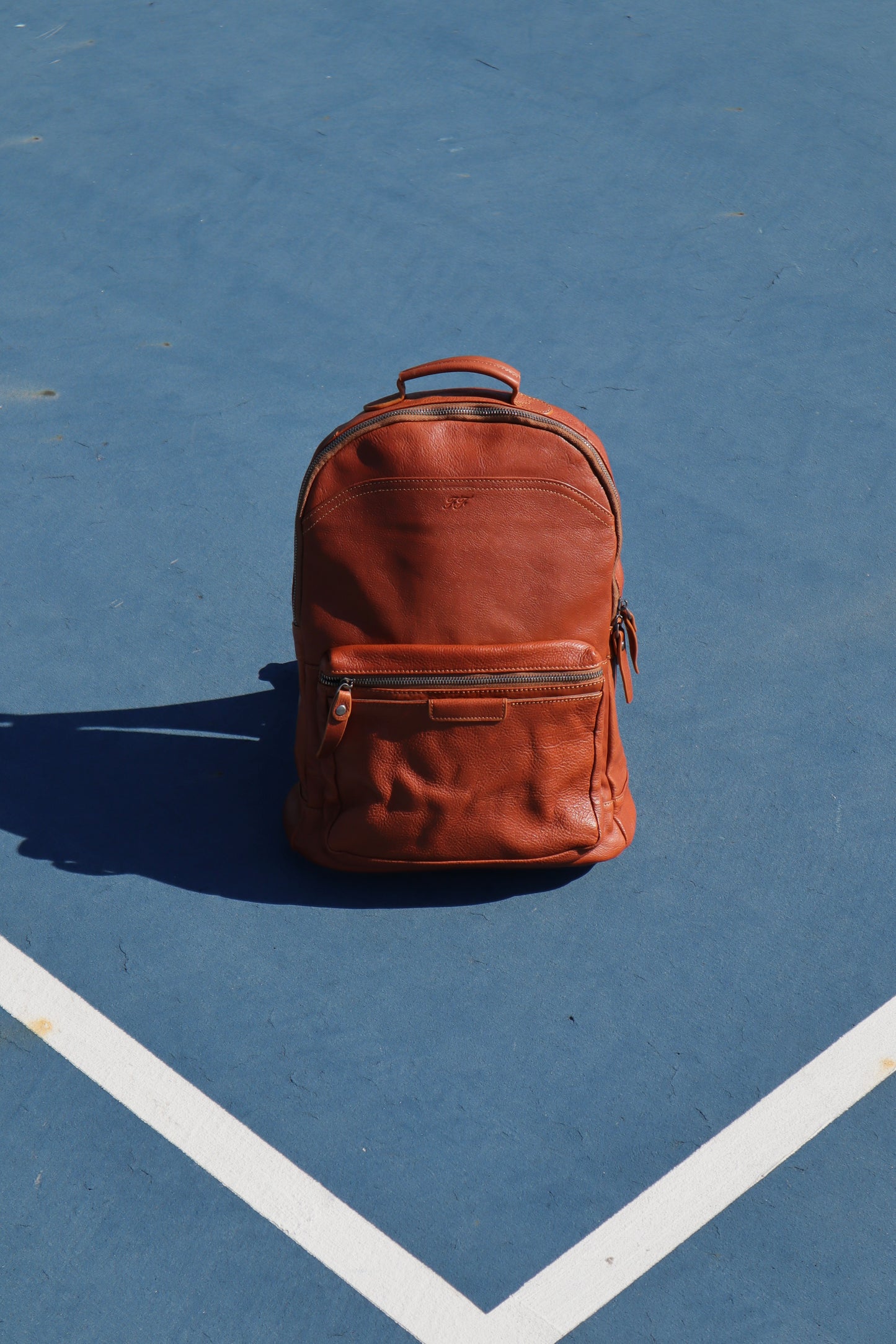 Florence Backpack in Cognac